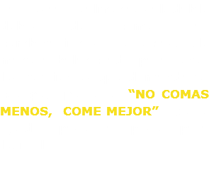 Para estar realmente saludable debes de comer las combinaciones correctas, de manera balanceada para tener los nutrientes que demanda tu cuerpo; por eso “NO COMAS MENOS, COME MEJOR” ¡¡yo te ayudo paso a paso para lograrlo!! 